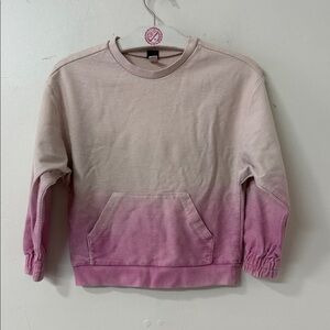 Tea Collection Pink Ombre Crewneck Sweatshirt